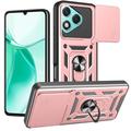 Honor 400 Lite Rotary Ring Hybrid Case with Camera Shield
