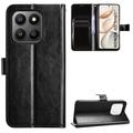 Honor 400 Smart Wallet Case with Stand - Black
