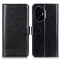 Honor 400 Wallet Case with Stand - Black