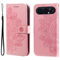 Honor 500 Mandala Series Wallet Case - Pink