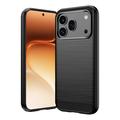 Honor 600/600 Pro Brushed TPU Case - Carbon Fiber