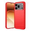 Honor 600/600 Pro Brushed TPU Case - Carbon Fiber