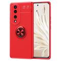 Honor 70 Magnet Ring Grip / Kickstand Case - Red