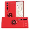 Honor 70 Magnet Ring Grip / Kickstand Case - Red