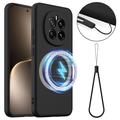 Honor Magic7 Liquid Silicone Case - MagSafe Compatible - Black