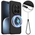 Honor Magic7 Pro Liquid Silicone Case - MagSafe Compatible - Black