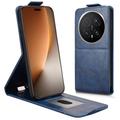 Honor Magic8 Pro Vertical Flip Case with Stand - Dark Blue