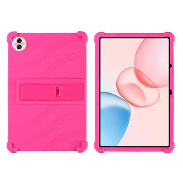 Honor Pad 10 Silicone Case with Kickstand - Hot Pink