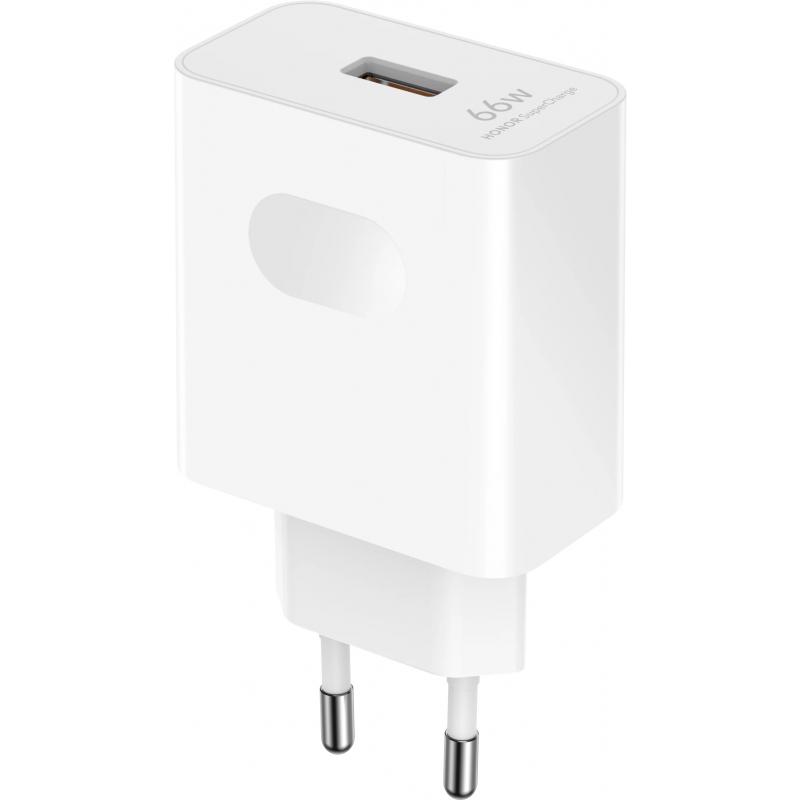 Huawei SuperCharge 66W USB-C Wall Charger – HW-110600B00, 1m Cable, UK Plug, White, 1 Year Warranty