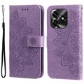 Honor X5c Plus Mandala Series Wallet Case - Purple