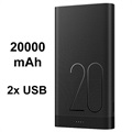 Huawei AP20 2xUSB Power Bank - 20000mAh - Black