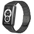 Huawei Band 6, Honor Band 6 Stainless Steel Strap - 37mm - Black