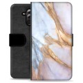 Huawei Mate 20 Lite Premium Wallet Case - Elegant Marble