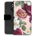 Huawei Mate 20 Lite Premium Wallet Case - Romantic Flowers