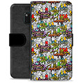 Huawei Mate 20 Pro Premium Wallet Case - Graffiti