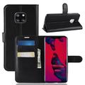Huawei Mate 20 Pro Wallet Case with Magnetic Closure - Black