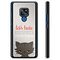 Huawei Mate 20 Protective Cover - Angry Cat
