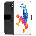 Huawei Mate 20 Lite Premium Wallet Case - Slam Dunk