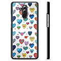 Huawei Mate 20 Lite Protective Cover - Hearts