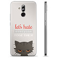Huawei Mate 20 Lite TPU Case - Angry Cat