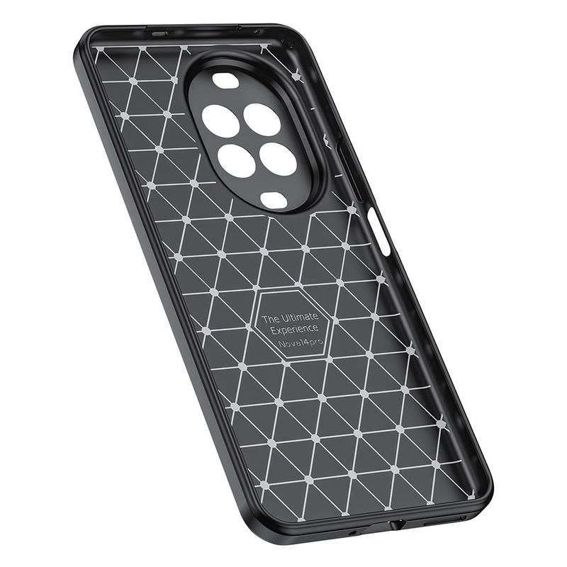 Cover Trasparente Per Huawei Nova 4 – Silicone TPU Morbido Con Stampa Farfalla Blu, Antiurto