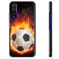 Huawei Nova 5T Protective Cover - Football Flame