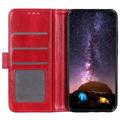 Huawei Nova Y90/Enjoy 50 Pro Wallet Case with Magnetic Closure - Red