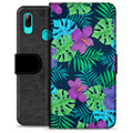 Huawei P Smart (2019) Premium Wallet Case - Tropical Flower