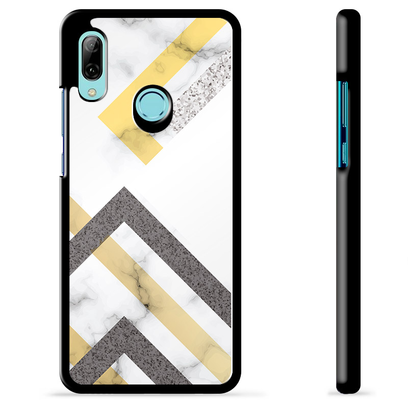 Huawei P Smart (2019) Protective Cover Abstract Marble