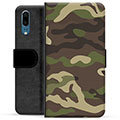 Huawei P20 Premium Wallet Case - Camo