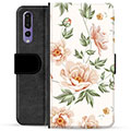 Huawei P20 Pro Premium Wallet Case - Floral