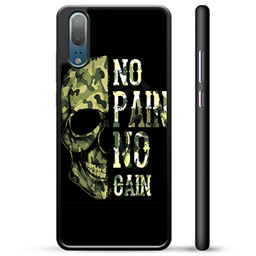 Huawei P20 Protective Cover - No Pain, No Gain