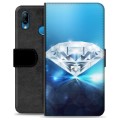 Huawei P20 Lite Premium Wallet Case - Diamond