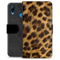Huawei P20 Lite Premium Wallet Case - Leopard