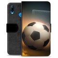 Huawei P20 Lite Premium Wallet Case - Soccer