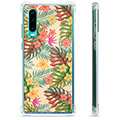 Huawei P30 Hybrid Case - Pink Flowers