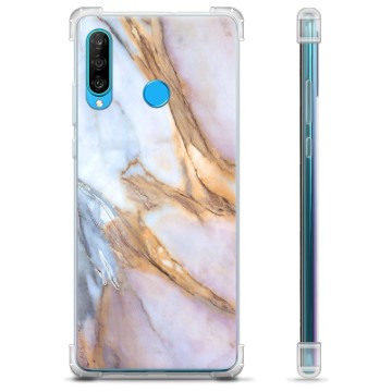 Huawei P30 Lite Hybrid Case - Elegant Marble