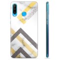 Huawei P30 Lite TPU Case - Abstract Marble