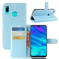 Huawei P30 Lite Wallet Case with Magnetic Closure - Blue