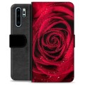 Huawei P30 Pro Premium Wallet Case - Rose