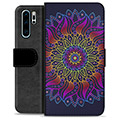 Huawei P30 Pro Premium Wallet Case - Colorful Mandala