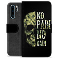 Huawei P30 Pro Premium Wallet Case - No Pain, No Gain