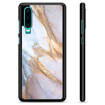 Huawei P30 Protective Cover - Elegant Marble