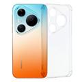 Huawei Pura 90 Pro Max Shockproof Silicone Case - Transparent