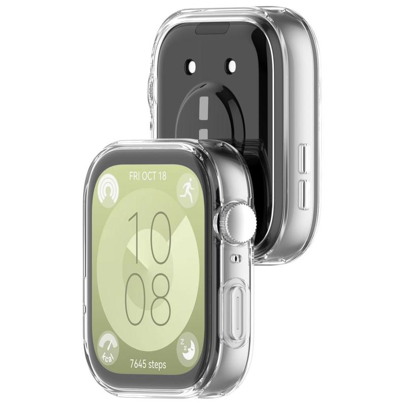 QULLOO Cover Trasparente In Silicone Per Huawei Fit 5 – Custodia Ultra Sottile Anti-Graffio E Anti-Ingiallimento