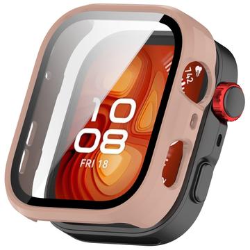 Huawei Watch Fit 4 Pro Plastic Case with Screen Protector - Pink