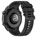 Huawei Watch Ultimate Soft Silicone Strap - Black