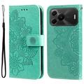 Huawei nova 16 SE Mandala Wallet Case with Wrist Strap - Mint Green