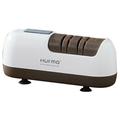 Hurma HM-802 Electric Knife Sharpener with Diamond Grinding Wheel - White