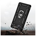 Google Pixel 6a Hybrid Case with Metal Kickstand - Black